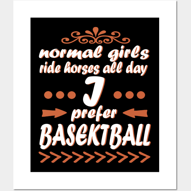 Basketball team team sport gift Wall Art by FindYourFavouriteDesign